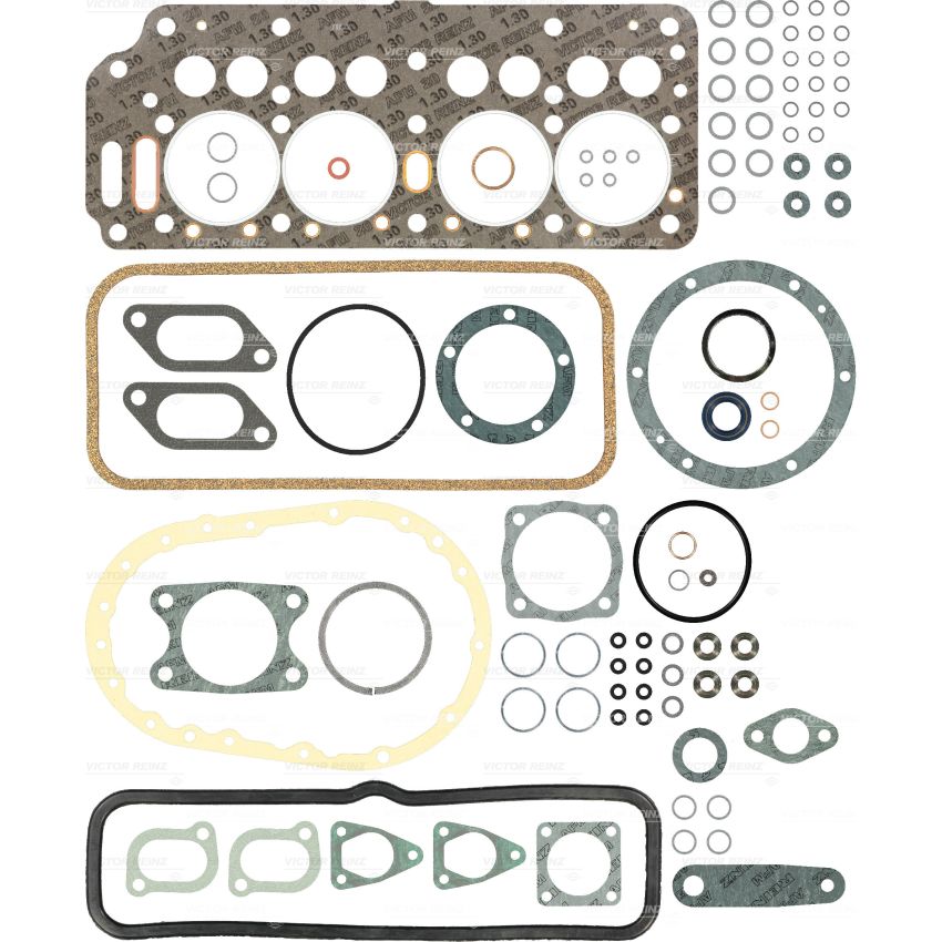 KOMPLET USZCZELEK SILNIKA VICTOR REINZ 01-06858-08 MERCEDES 1.8D 49-61