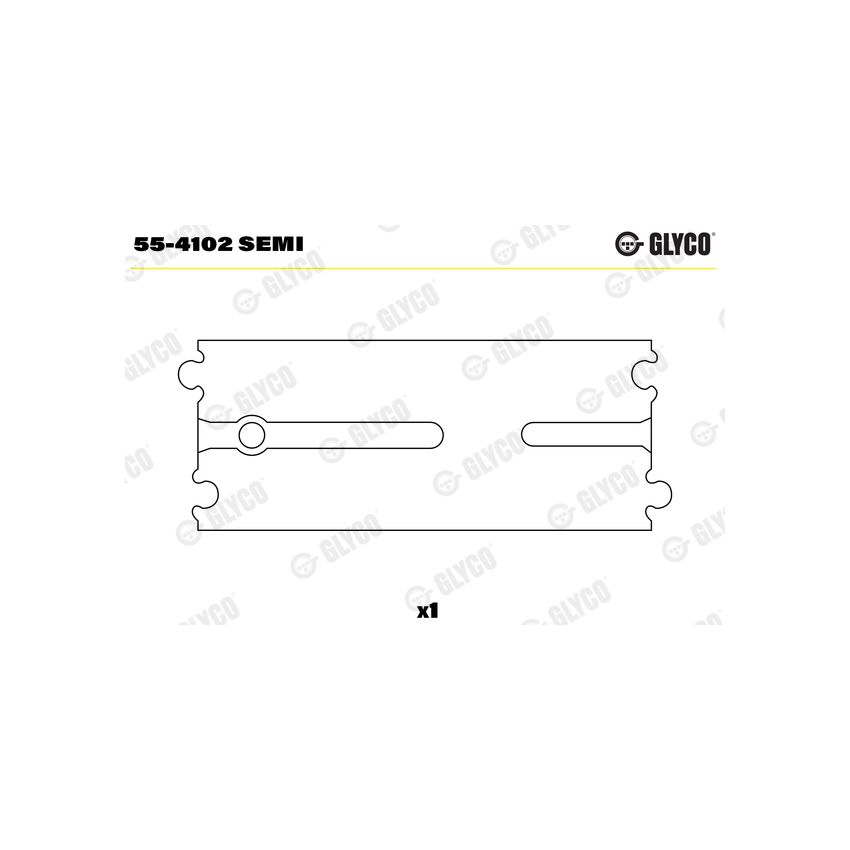 TULEJKA KORBOWODOWA GLYCO 555159 SEMI PSA 1.6HDI 03-