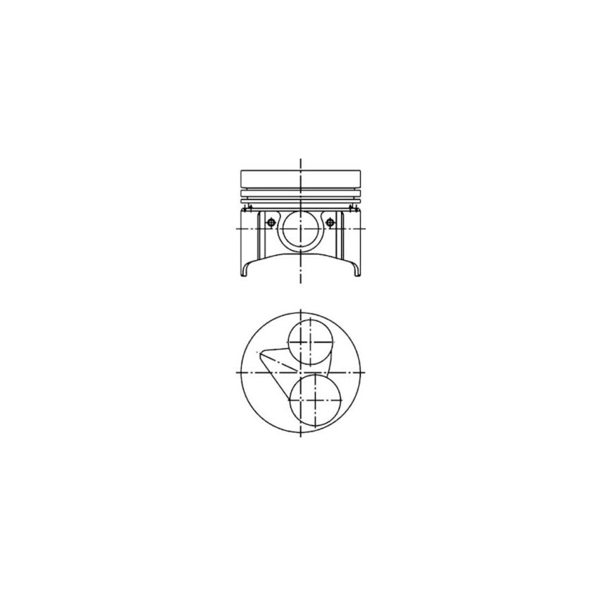 TŁOK KOLBENSCHMIDT 40224600 STD KUBOTA D722A 0.5-0.7D -