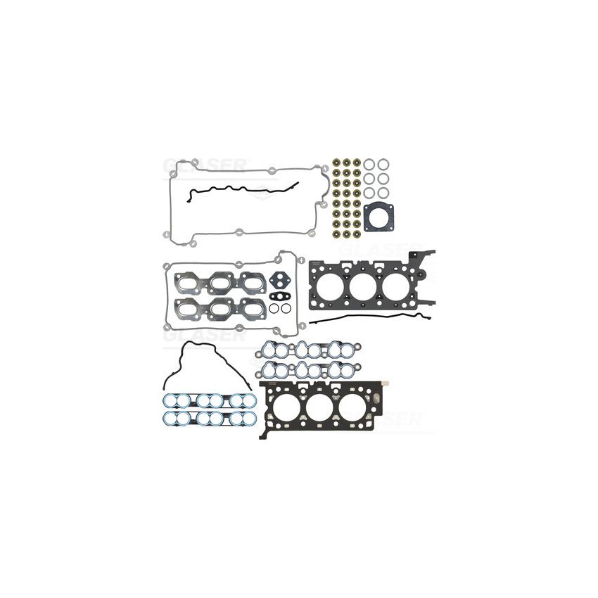 KOMPLET USZCZELEK GŁOWICY GLASER D32227-00 FORD 2.5 V6 24V 94-