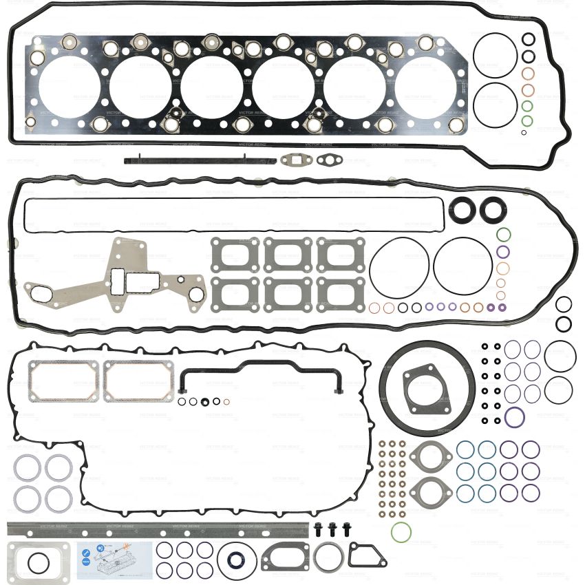 KOMPLET USZCZELEK SILNIKA VICTOR REINZ 01-36260-03 RVI DXi12 04-06