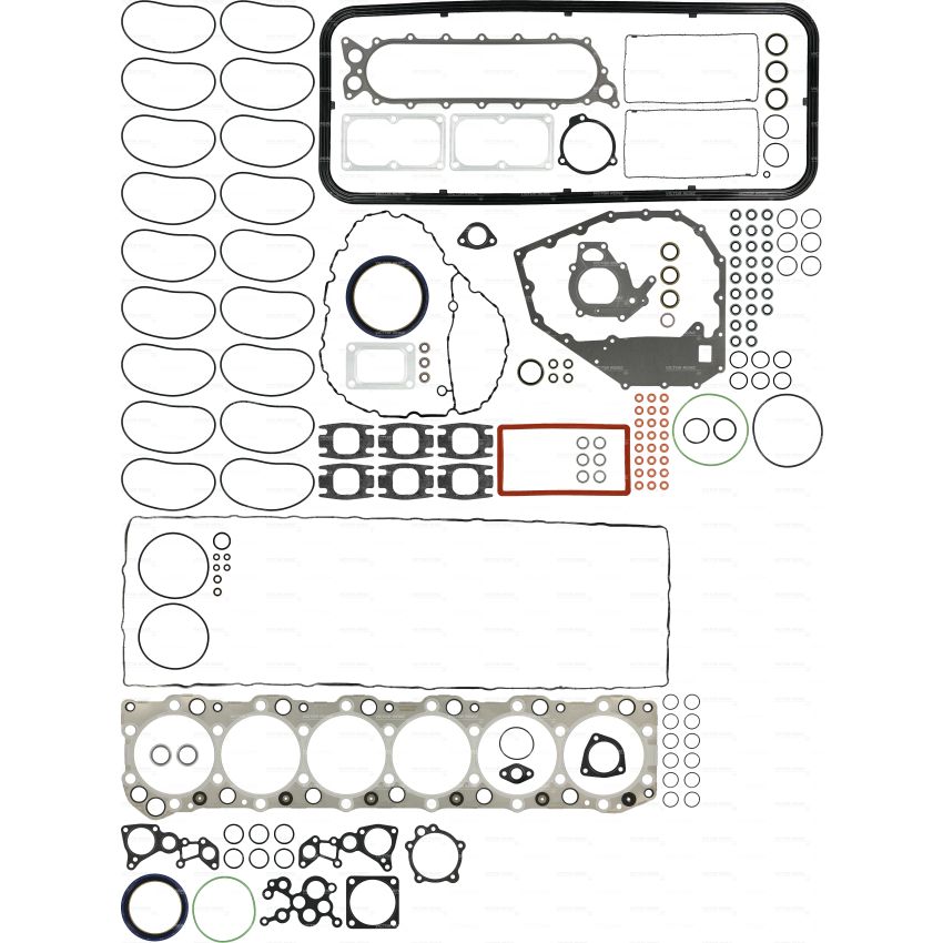 KOMPLET USZCZELEK SILNIKA VICTOR REINZ 01-36535-02 IVECO F3BE0681 00-