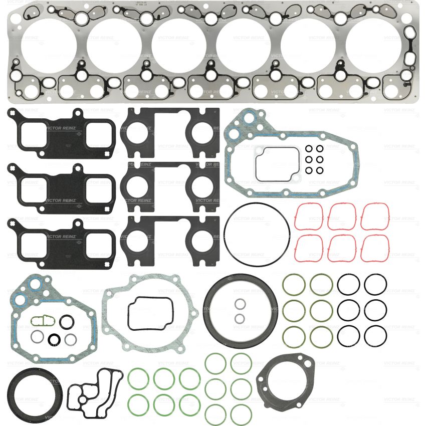 KOMPLET USZCZELEK SILNIKA VICTOR REINZ 01-36115-01 MERCEDES OM366 84-