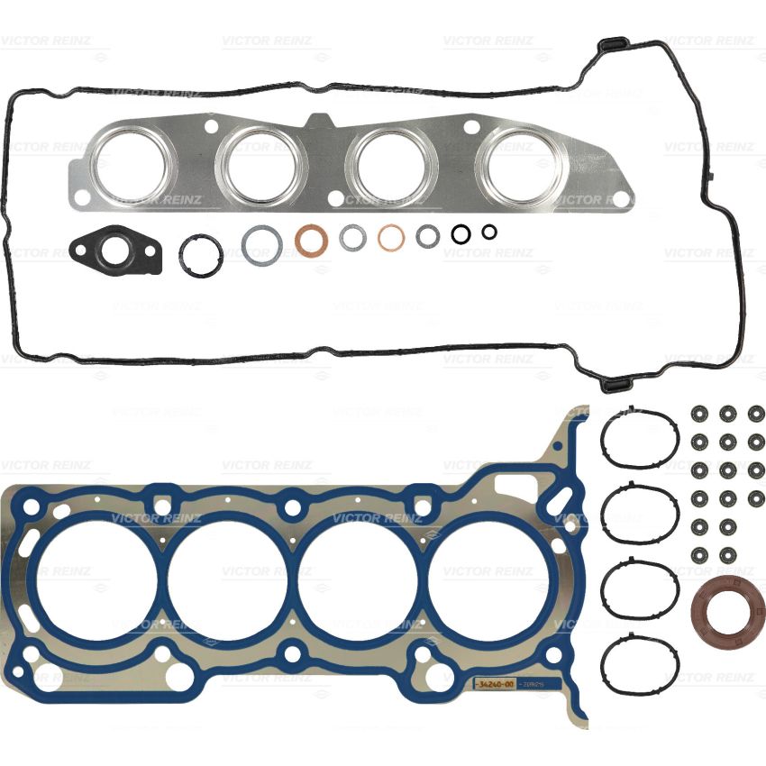 KOMPLET USZCZELEK SILNIKA VICTOR REINZ 01-34240-01 SMART 1332cc 16V 04-06