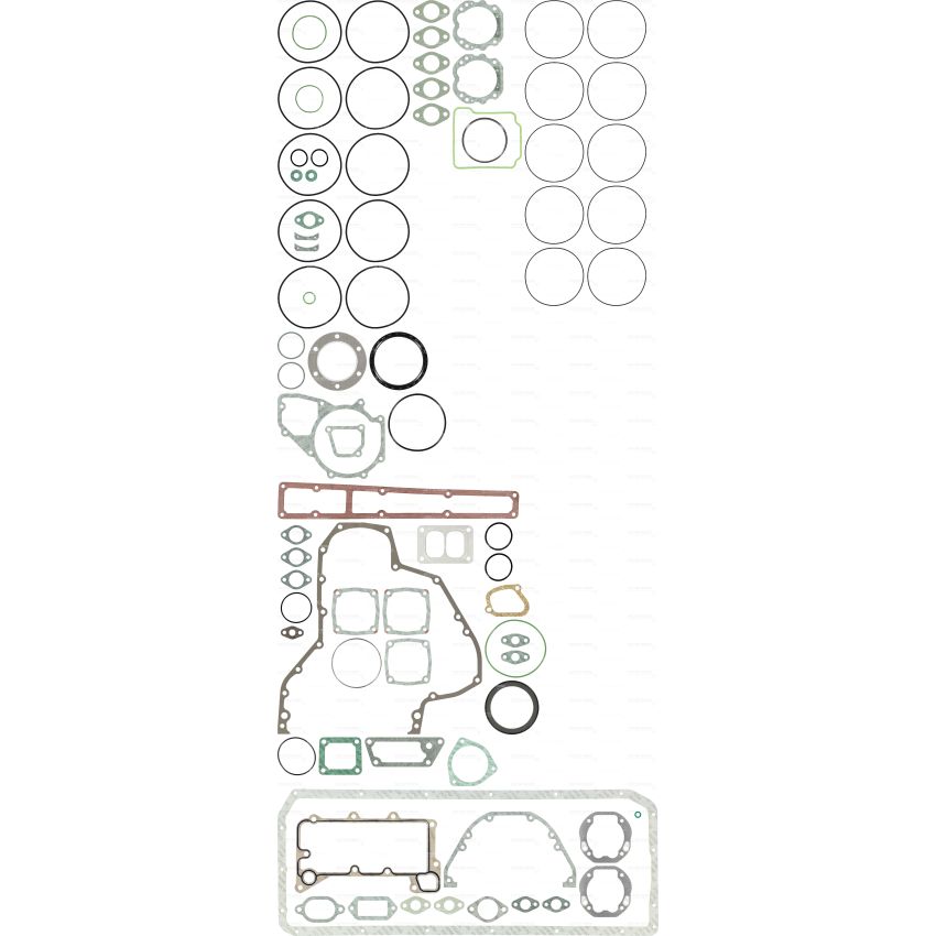 KOMPLET USZCZELEK BLOKU VICTOR REINZ 08-23603-01 MAN D2865 88-