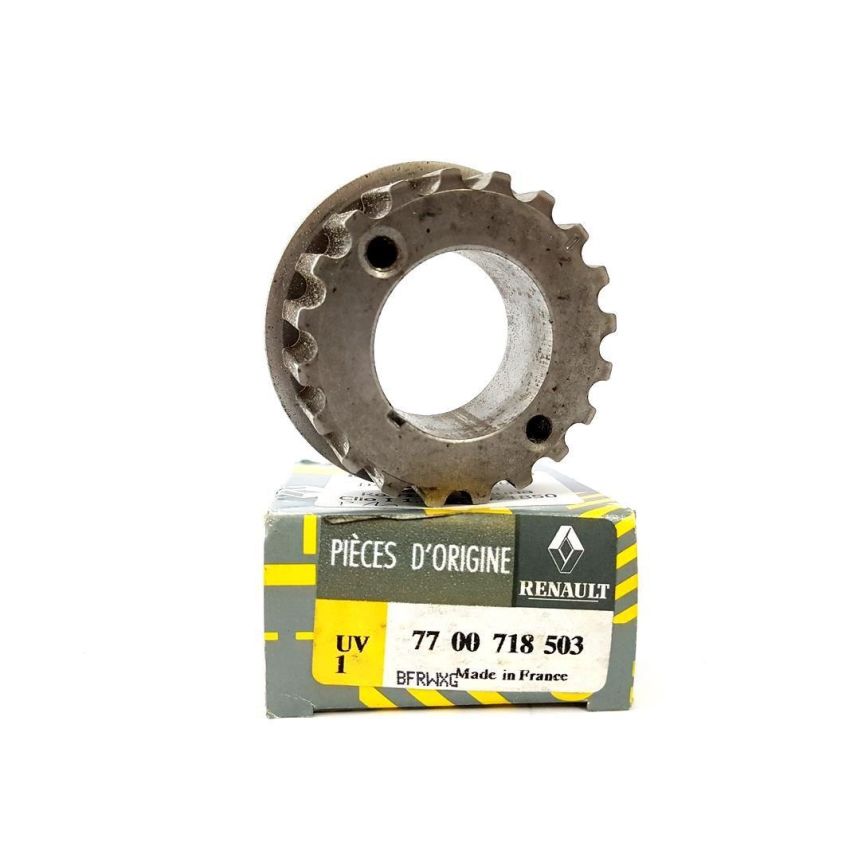 KOŁO WAŁU KORBOWEGO OE 7700718503 RENAULT 1.8-2.0 8V