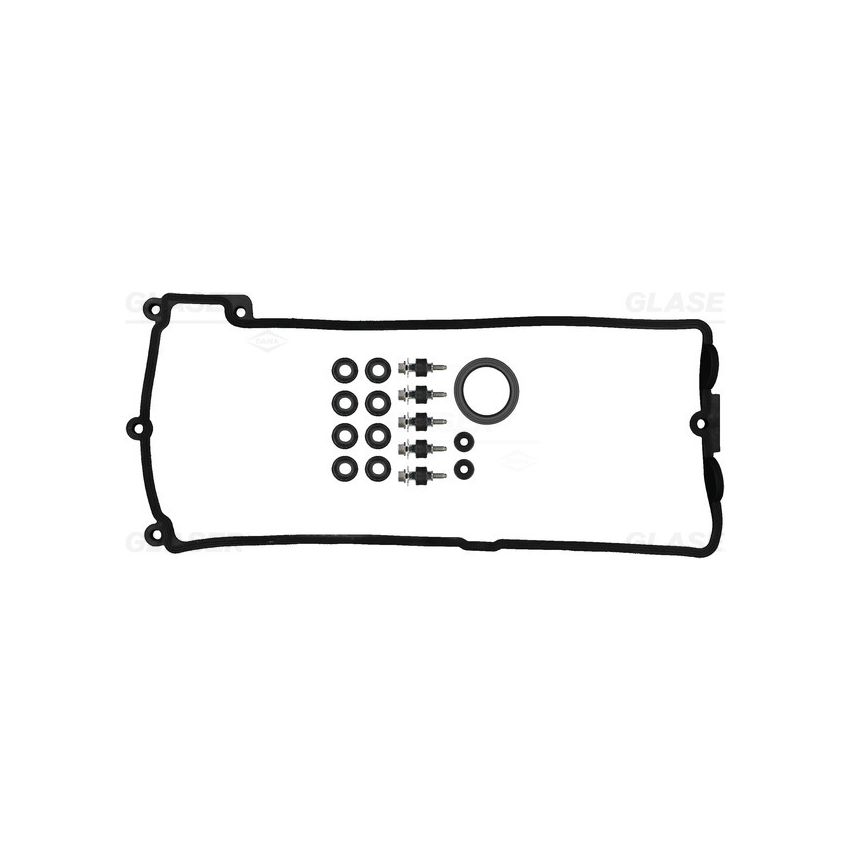 KOMPLET USZCZELEK POKRYWY ZAWORÓW GLASER V38082-00 BMW 3.6-4.0 01-