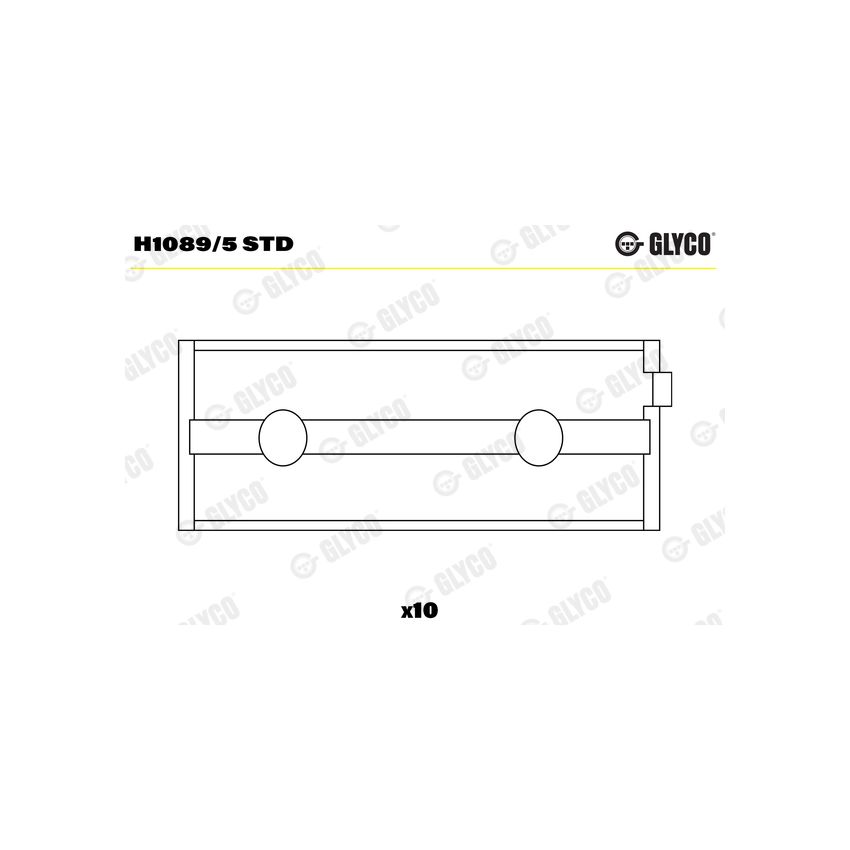 PANEWKI GŁÓWNE GLYCO H10895<7203M> STD PSA 2.5D/TD CRD