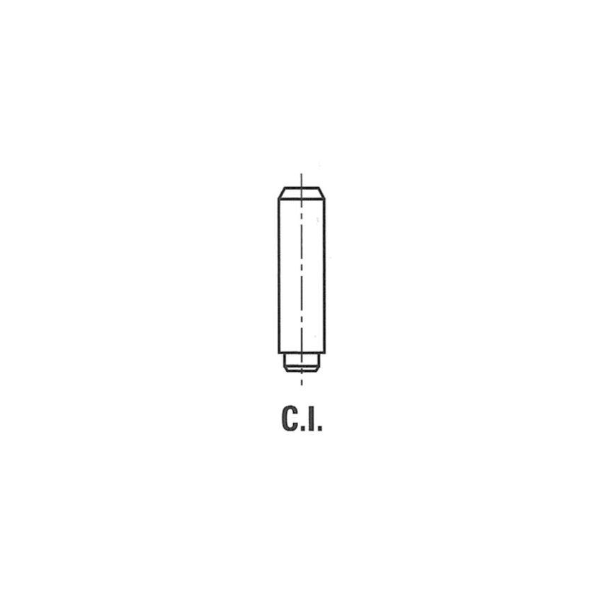 PROWADNICA ZAWOROWA FRECCIA G11470 SSĄCO-WYDECHOWA SUZUKI 16V 1.3 04- 