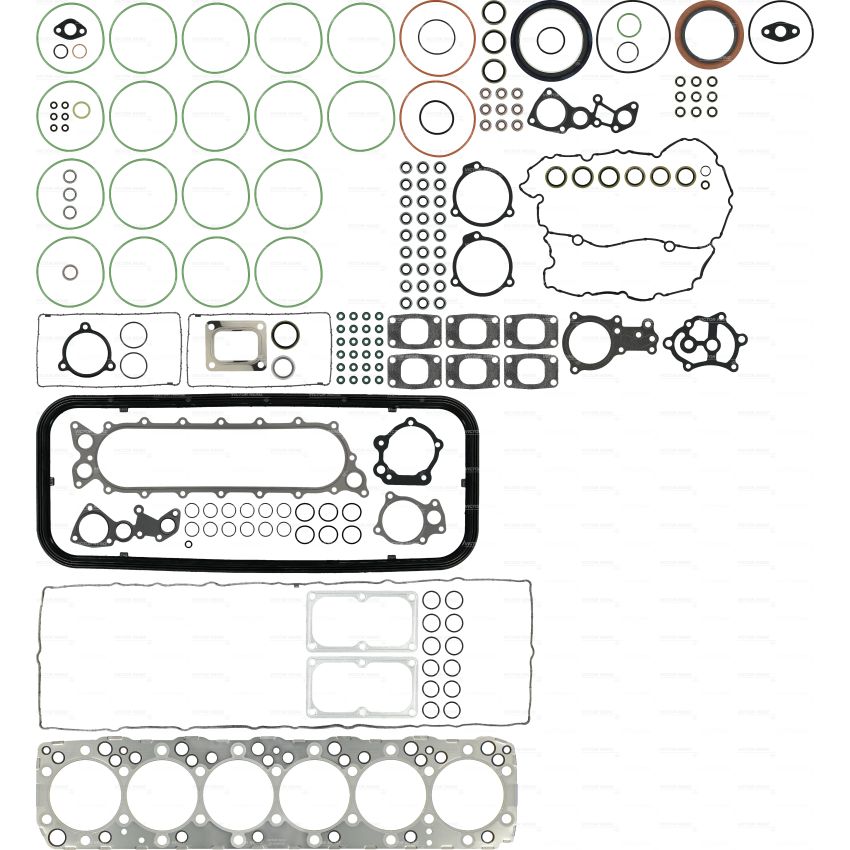KOMPLET USZCZELEK SILNIKA VICTOR REINZ 01-34065-01 IVECO F2BE0681 98-