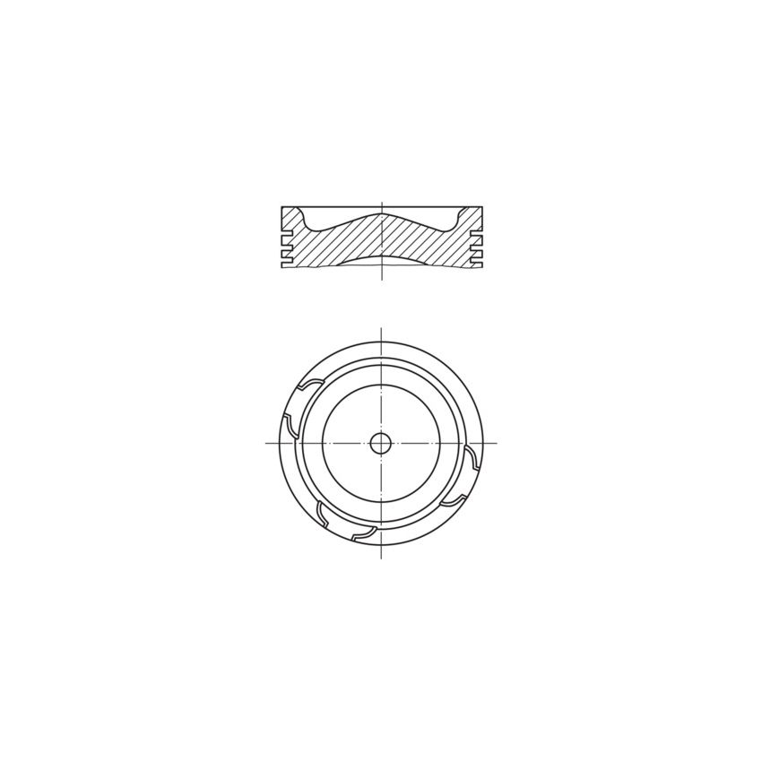 TŁOK MAHLE 2136900 STD DAF 12.6D 01-
