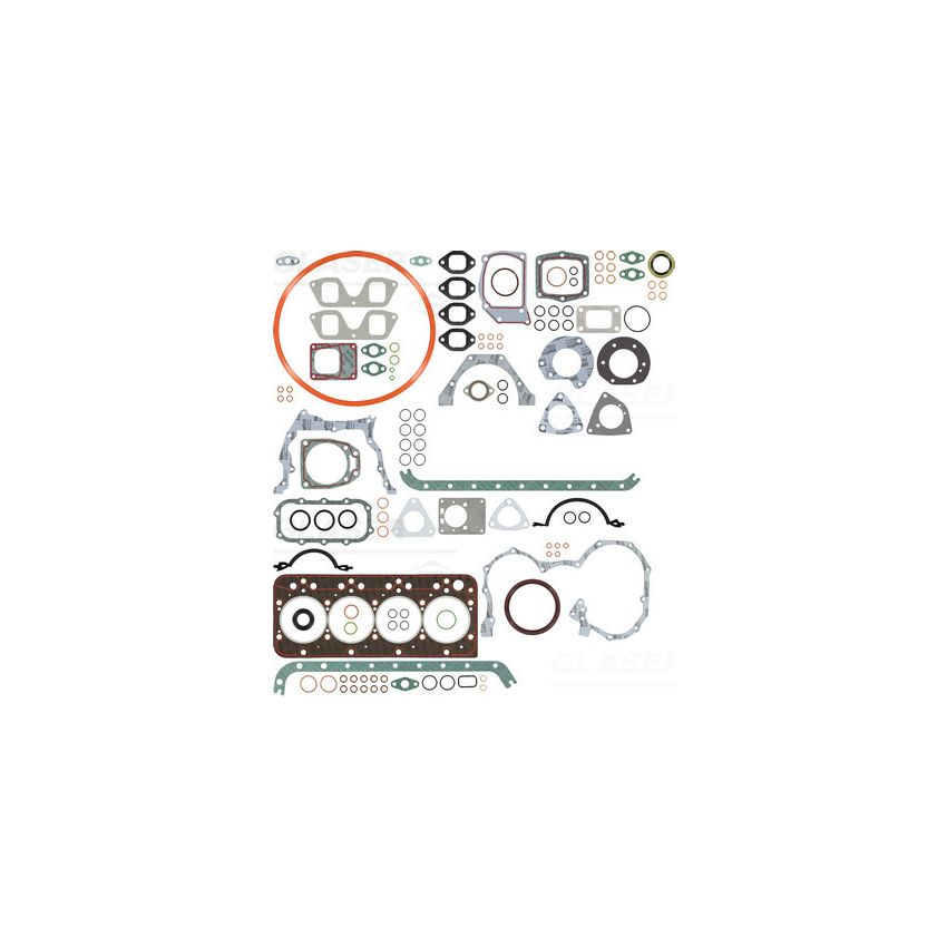 KOMPLET USZCZELEK SILNIKA GLASER S32030-01 IVECO 8045.25 87-