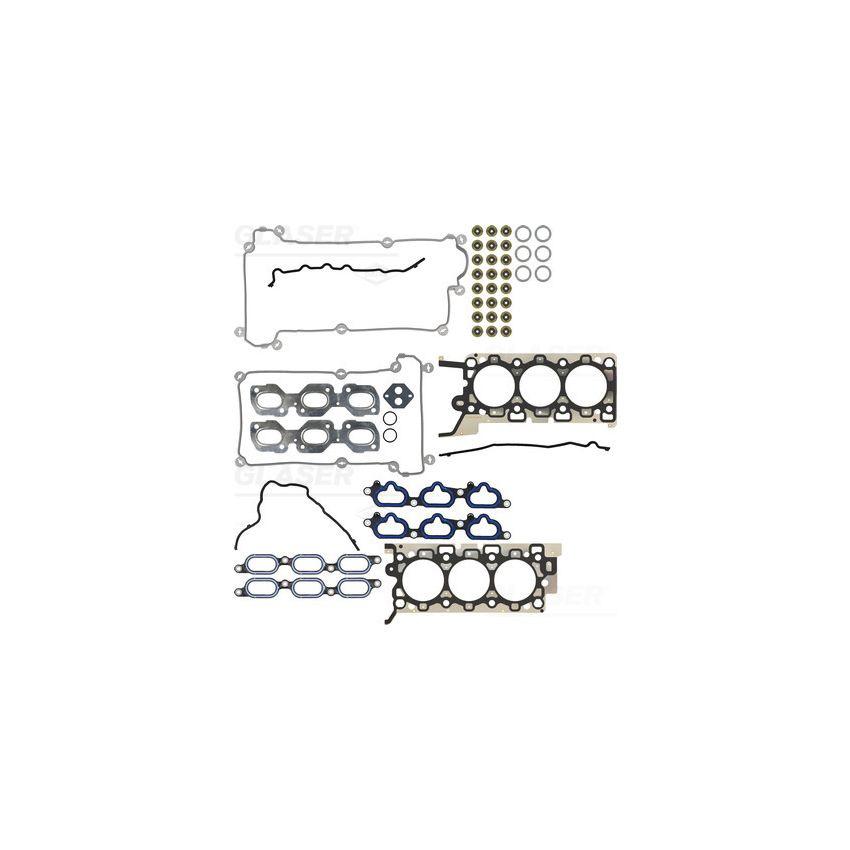 KOMPLET USZCZELEK GŁOWICY GLASER D37084-00 FORD V6 24V 3.0 01-