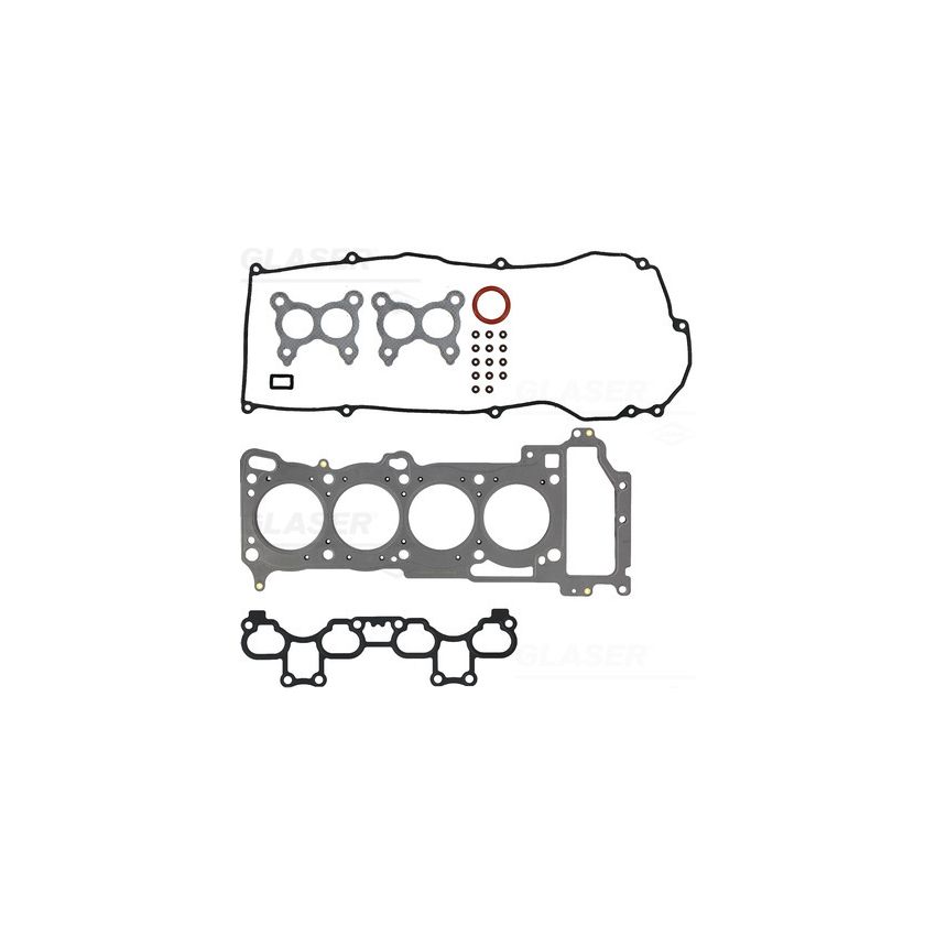 KOMPLET USZCZELEK GŁOWICY GLASER D80854-00 NISSAN ALMERA 1.5 16V 00-