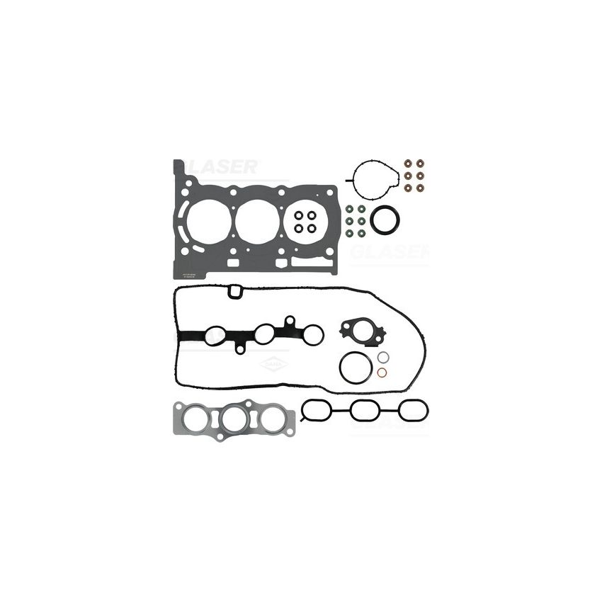 KOMPLET USZCZELEK GŁOWICY GLASER D36775-00 TOYOTA 12V 1.0 04-
