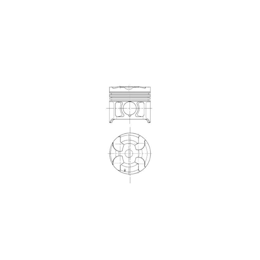 TŁOK KOLBENSCHMIDT 94820700 STD MERCEDES OM605-606LA 96-