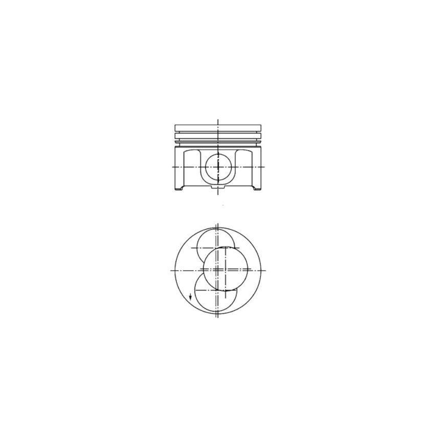 TŁOK KOLBENSCHMIDT 40093700 STD VW 1.9SDI 3i4cyl 97-