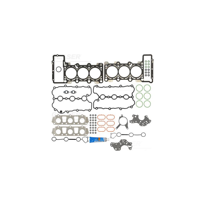 KOMPLET USZCZELEK GŁOWICY GLASER D37053-00 AD 2.4 V6 24V BDW 05-
