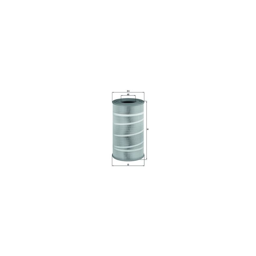 FILTR POWIETRZA KNEHT LX7210/7 MAN D0834