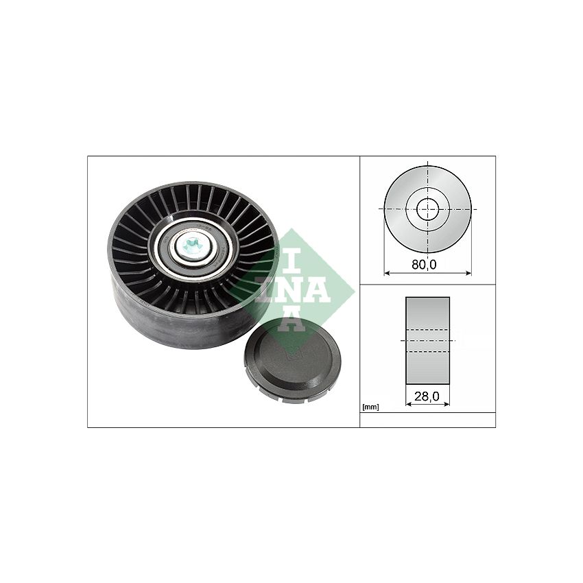 NAPINACZ PASKA INA 532051510 BMW 2.0-3.0D 04-