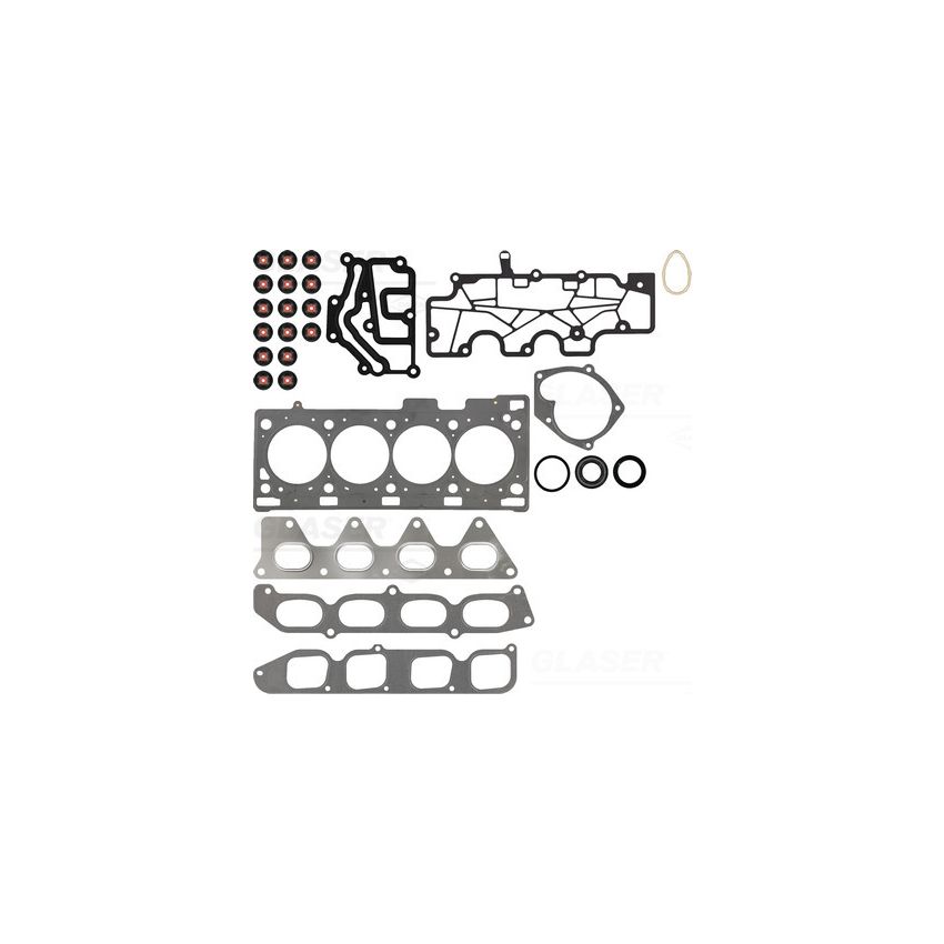 KOMPLET USZCZELEK GŁOWICY GLASER D40470-00 RENAULT 16V 2.0 05-