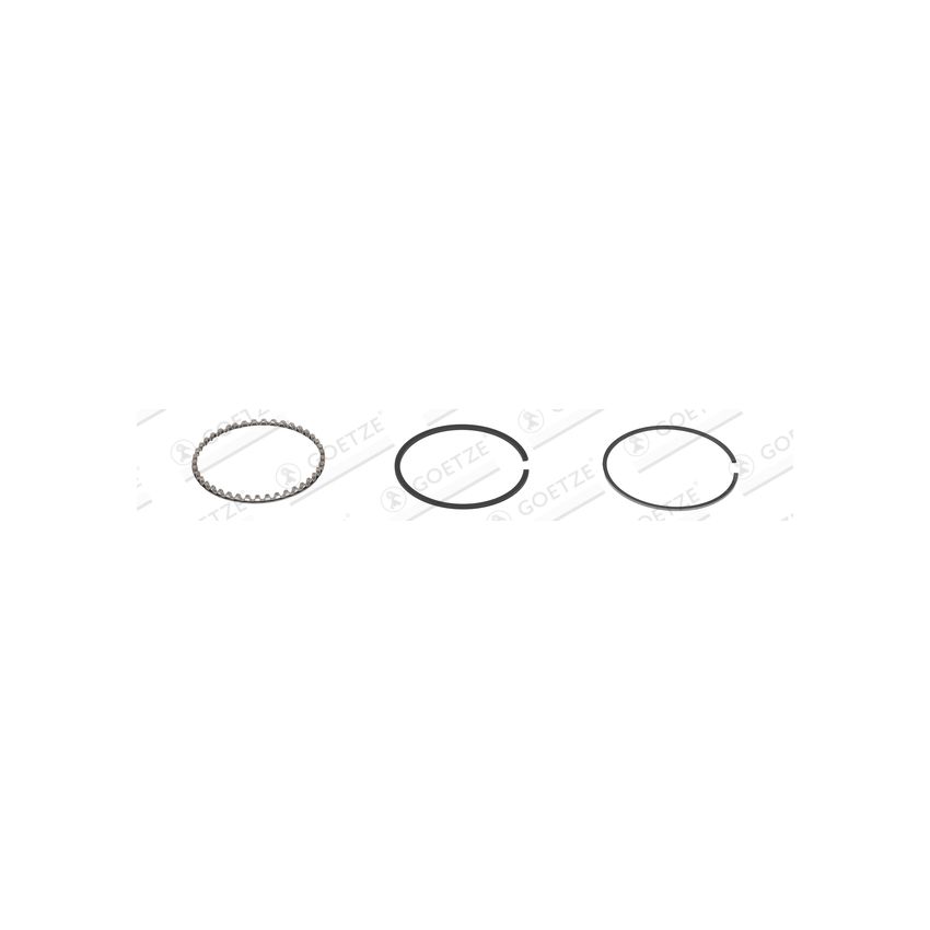 PIERŚCIENIE TŁOKOWE GOETZE 0828390010 STD MAZDA 1.5/2/4 E3/E5