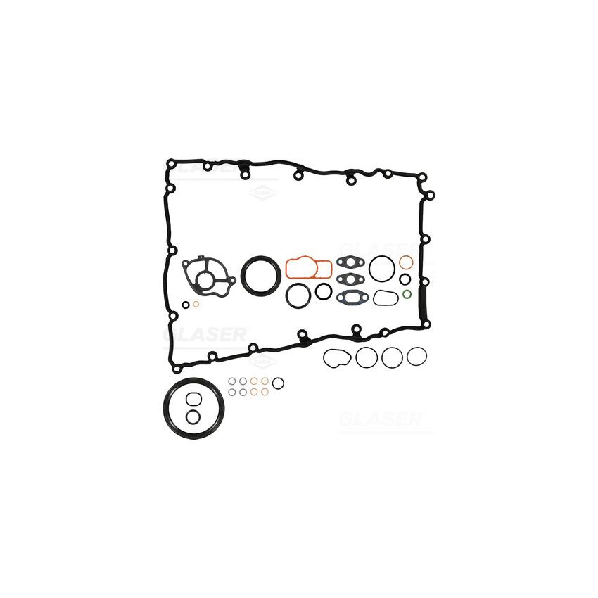 KOMPLET USZCZELEK BLOKU GLASER B82481-00 MERCEDES 16V 2.1CDI 08-