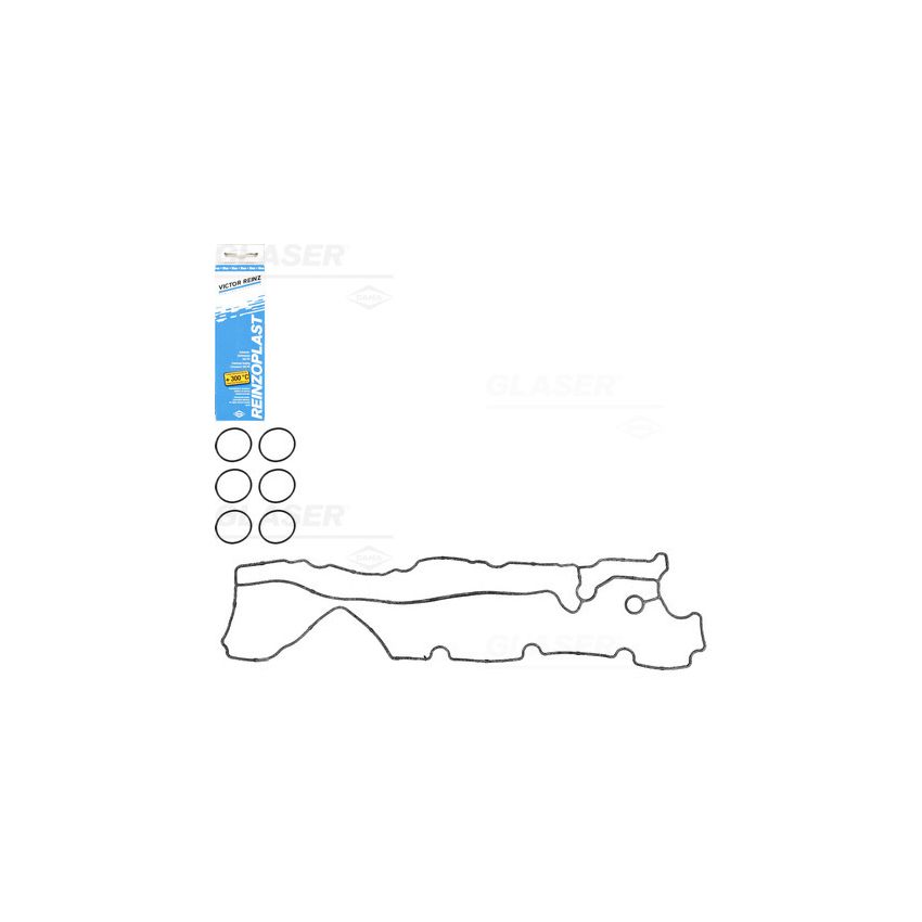 KOMPLET USZCZELEK POKRYWY ZAWORÓW GLASER V38118-00 VOLVO 24V 3.0-3.2 06-