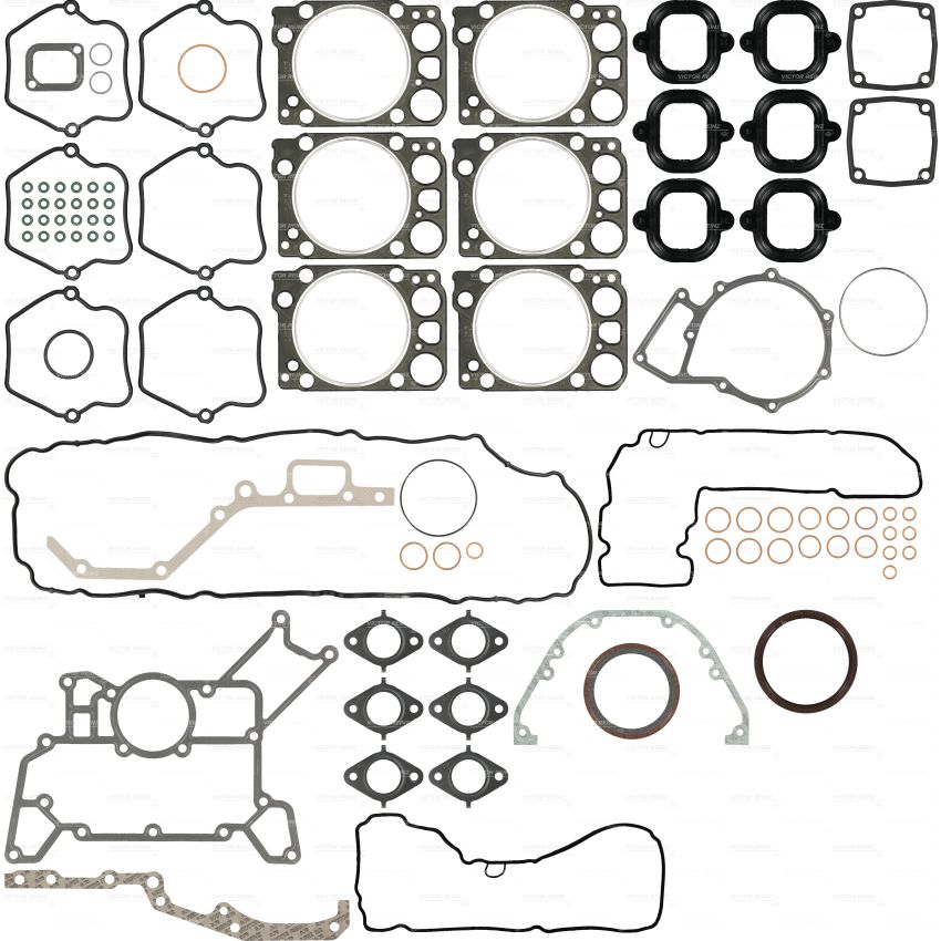 KOMPLET USZCZELEK SILNIKA VICTOR REINZ 01-34190-06 MERCEDES OM501 96-