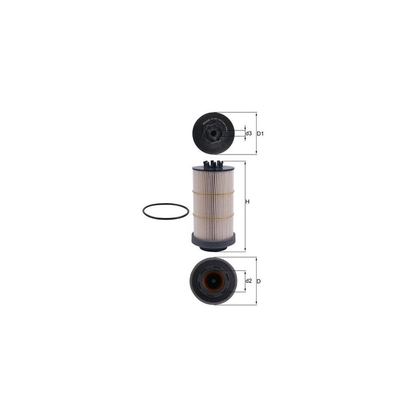 FILTR PALIWA KNEHT KX80/1D PL MERCEDES OM501 -