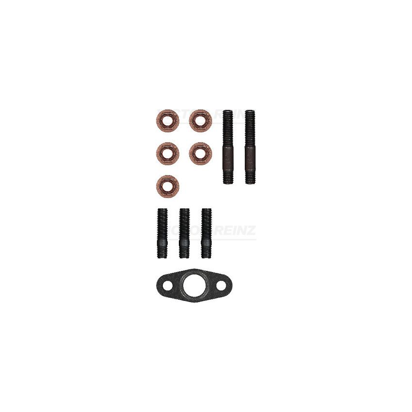 KOMPLET USZCZELEK TURBOSPRĘŻARKI VICTOR REINZ 04-10067-01 MERCEDES 2.3TD 96-