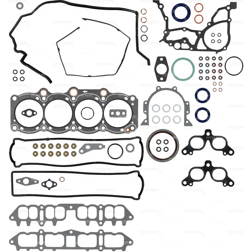 KOMPLET USZCZELEK SILNIKA VICTOR REINZ 01-52597-01 TOYOTA 16V 2.0 87-89