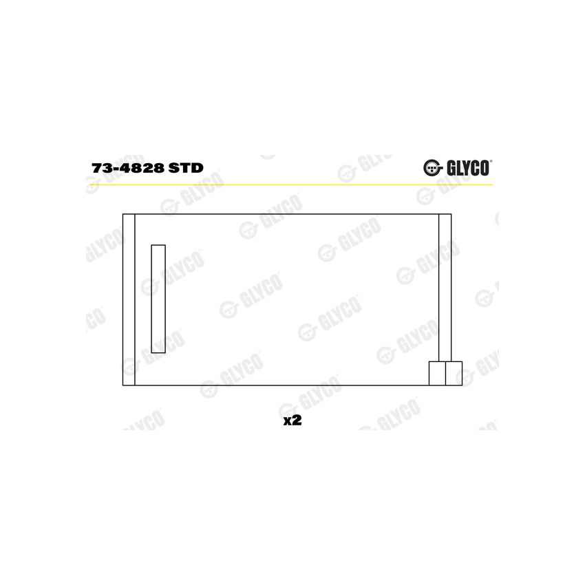 GLY 734828 STD PAN.WAŁ.ROZ VW(2.5TDI)[03-]