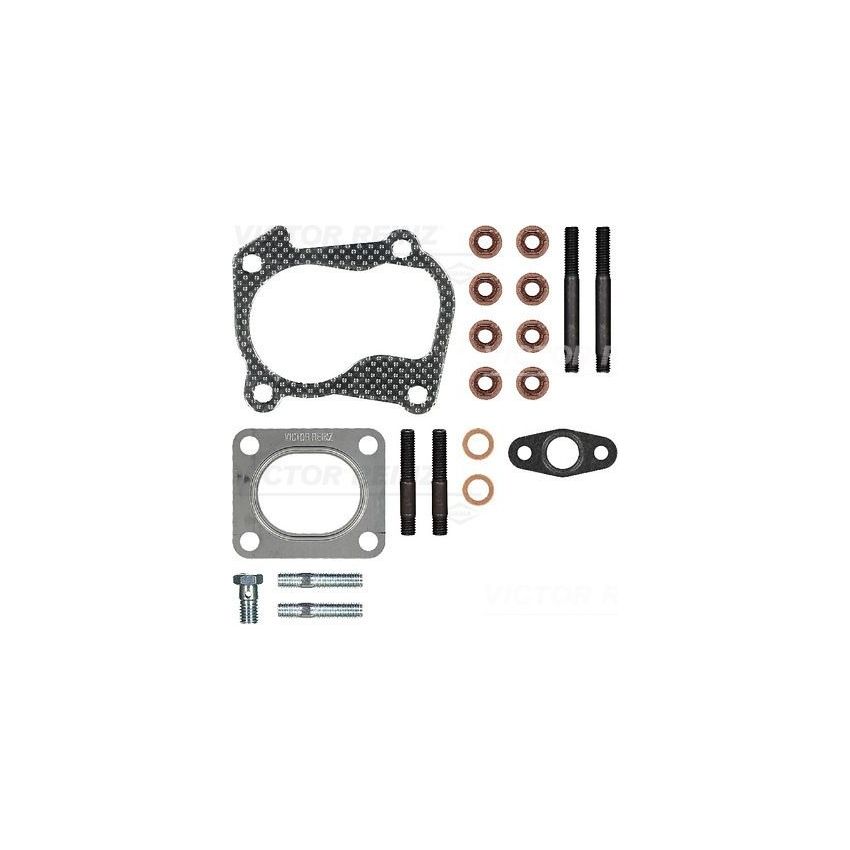KOMPLET USZCZELEK TURBOSPRĘŻARKI VICTOR REINZ 04-10086-01 FIAT 1.9JTD 99-