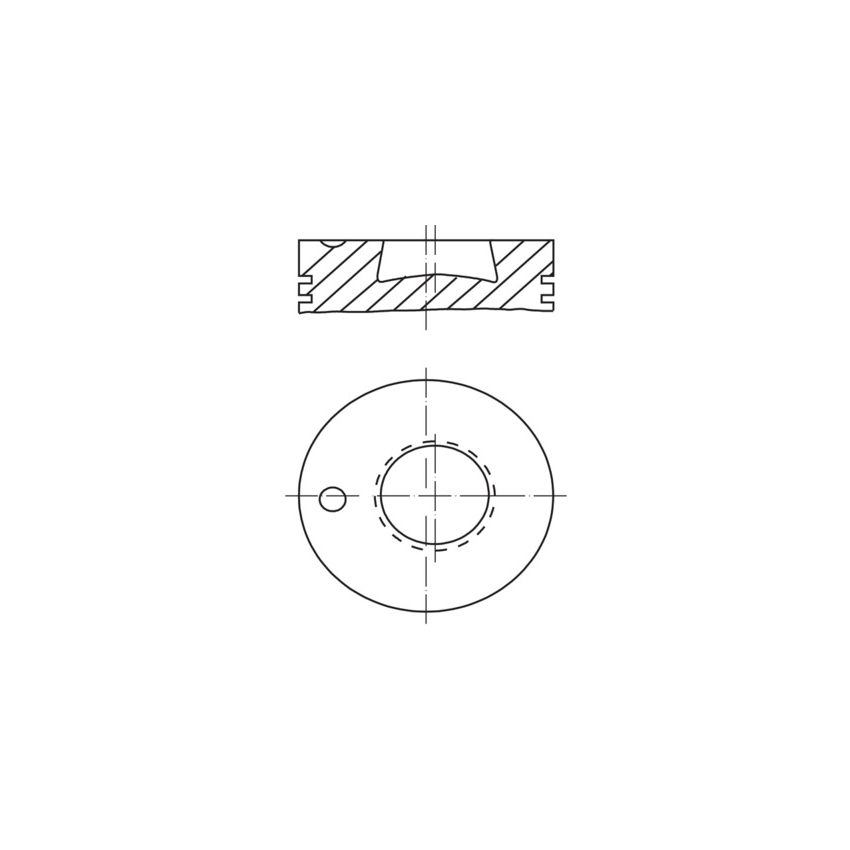 TŁOK MAHLE 0038200 STD MERCEDES OM447 87-