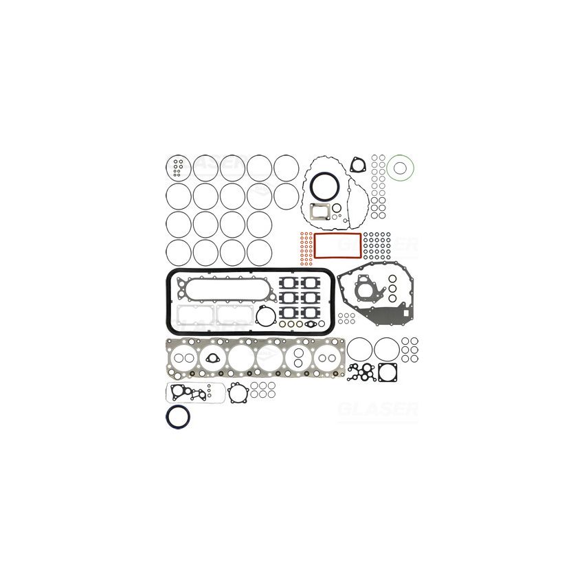 KOMPLET USZCZELEK SILNIKA GLASER S40537-00 IVECO F3AE0681 93-