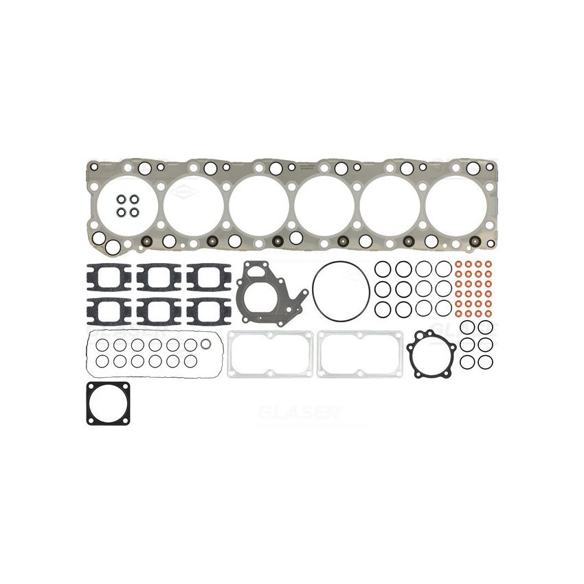 KOMPLET USZCZELEK GŁOWICY GLASER D40537-00 IVECO F3AE0681 93-