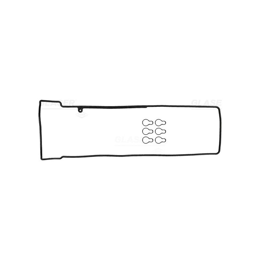 KOMPLET USZCZELEK POKRYWY ZAWORÓW GLASER V36868-00 MERCEDES 3.0CDI 02-04