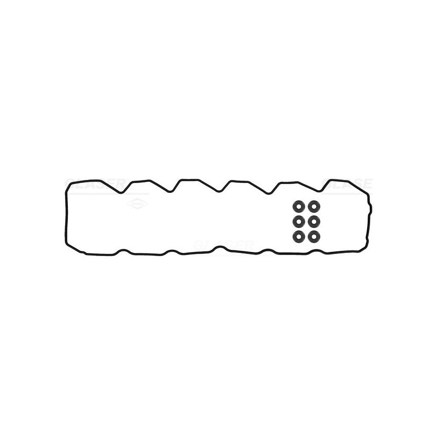 KOMPLET USZCZELEK POKRYWY ZAWORÓW GLASER V59378-00 IVECO F4AE 00-