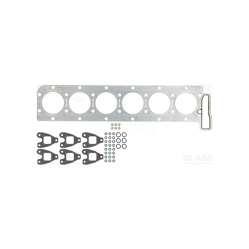 KOMPLET USZCZELEK GŁOWICY GLASER D38406-00 MAN D2676