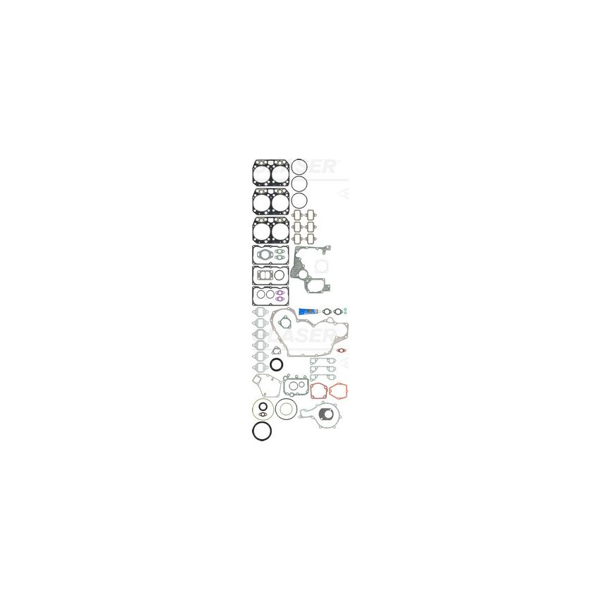 KOMPLET USZCZELEK SILNIKA GLASER S37175-00 MAN D0826 -