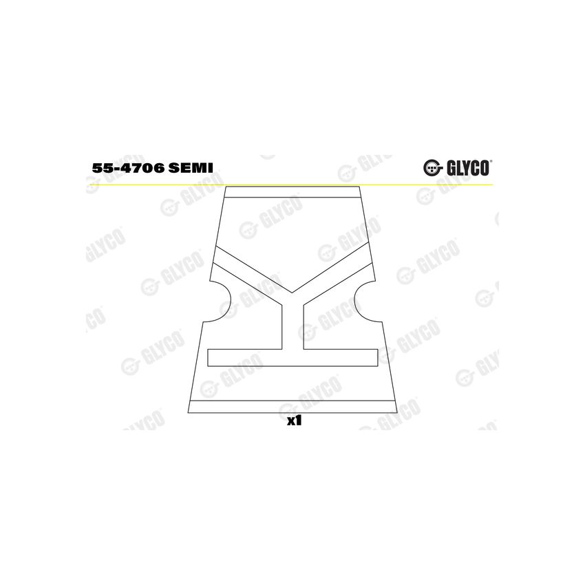 TULEJKA KORBOWODOWA GLYCO 554706 CUMMINS 4TB3.9