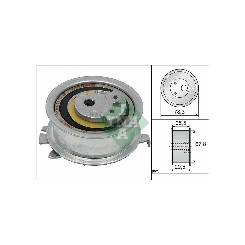 NAPINACZ PASKA INA 531082510 VW 1.6-2.0TDI 03-