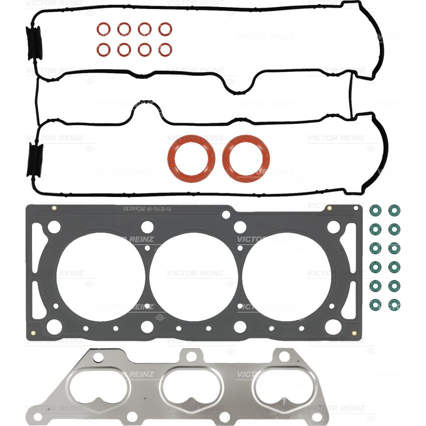 KOMPLET USZCZELEK GŁOWICY VICTOR REINZ 02-34430-02 OPEL V6 24V 3.2 03-
