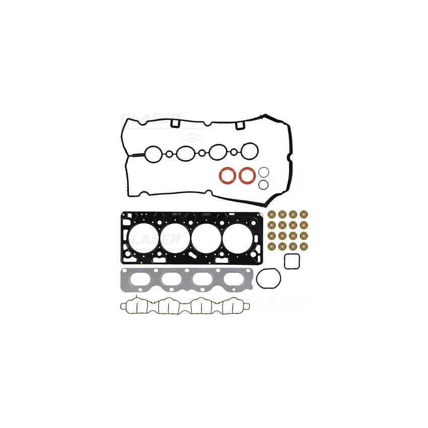 KOMPLET USZCZELEK GŁOWICY GLASER D37088-00 OPEL 16V 1.6 04-