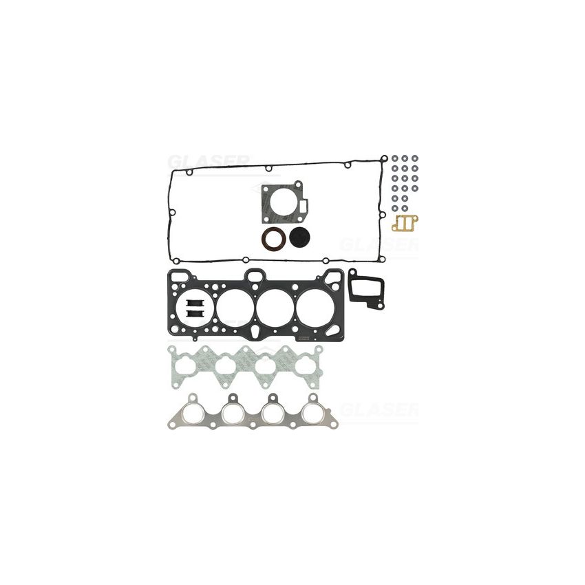 KOMPLET USZCZELEK GŁOWICY GLASER D40316-00 KIA 16V 1.4 05-