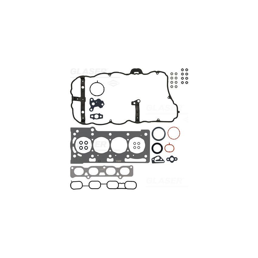 KOMPLET USZCZELEK GŁOWICY GLASER D40559-00 TOYOTA 16V 1.3 08-