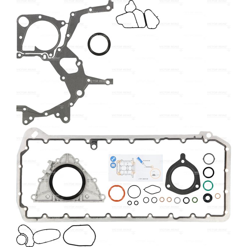 KOMPLET USZCZELEK BLOKU VICTOR REINZ 08-37408-01 BMW 3.0D 06-