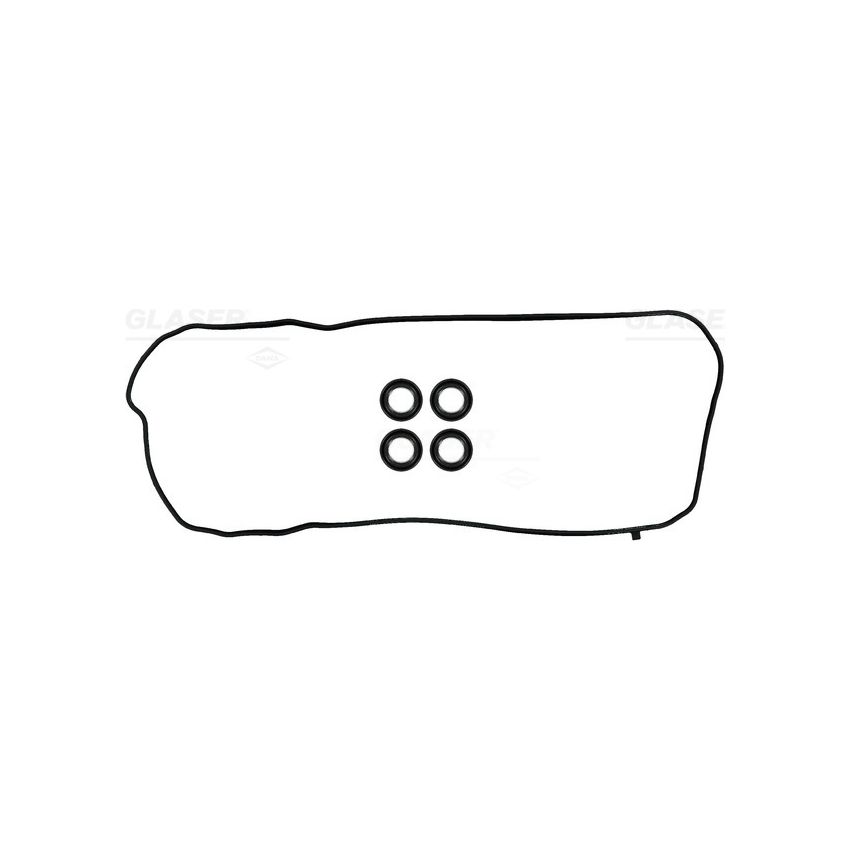 KOMPLET USZCZELEK POKRYWY ZAWORÓW GLASER V38278-00 TOYOTA 16V 1.6-2.0 06-