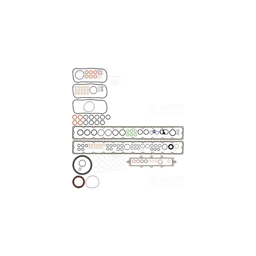 KOMPLET USZCZELEK BLOKU GLASER B32826-00 VOLVO THD101 81-89